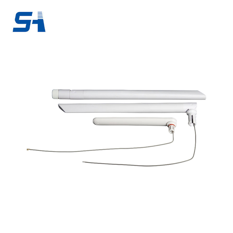 How does glue stick external antenna improve wireless signal reception?